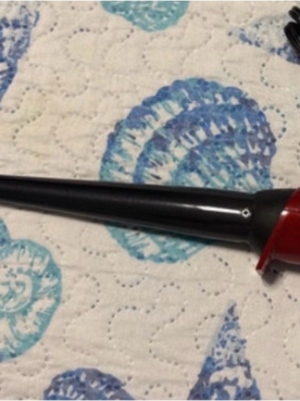 Remington Black and Red Tapered Curling Wand Barrel